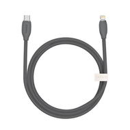 USB-C -kábel a Lightning Baseus Jelly, 20W, 1,2m (fekete)
