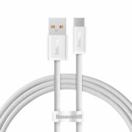 USB – USB-C Baseus Dynamic Series kábel, 100W, 1m (fehér)