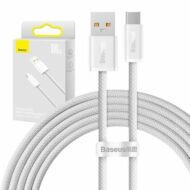 USB – USB-C Baseus Dynamic Series kábel, 100W, 2m (fehér)