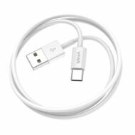 USB és USB-C kábel Vipfan X03, 3A, 1m (fehér)