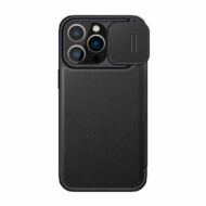 Nillkin Qin Pro Leather Case for iPhone 14 Pro Max (Black)