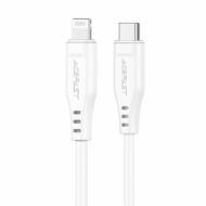 Cable USB MFI Acefast C3-01, USB-C to Lightning, 30W, 1.2m (white)