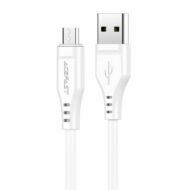 USB-A – USB-Micro  Acefast C3-09 1.2m, 60W (white)