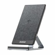 Wireless charger with a stand Dudao A10Pro, 15W (grey)