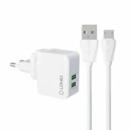 Wall charger  LDNIO A2203 2USB + MicroUSB cable