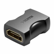 HDMI (female) to HDMI (female) Adapter Vention AIRB0 4K, 60Hz, (black)