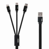 Cable USB 3in1 Remax Kerolla, 1m (black)