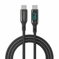 Cable USB-C to USB-C TIKTAALIK PD 240W, 1.5m (black)