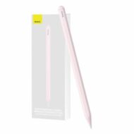 Wireless charging stylus for phone / tablet Baseus Smooth Writing (pink)