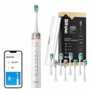 Sonic toothbrush with app, tips set and travel etui S3 (silver)