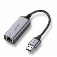 UGREEN Külső Gigabit Ethernet USB 3.0 adapter (szürke)