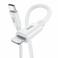 AOHI AOC-L003 USB-C to Lightning cable, 1.2m, 3A, with MFi certificate (white)
