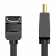 Cable HDMI 2.0 Vention AARBH 2m, Angled 90°, 4K 60Hz (black)