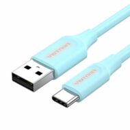 USB 2.0 A to USB-C Cable Vention COKSH 3A 2m Light Blue