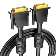 DVI (24+1) Cable Vention EAABF 1m, 2K 60Hz (black)