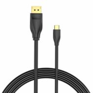 USB-C to DisplayPort 1.4 Cable Vention CGYBH, 2m, 8K 60Hz/4K 120Hz (black)