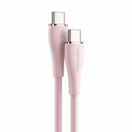 USB-C 2.0 to USB-C Cable Vention TAWPG 1.5m, PD 100W,  Pink Silicone