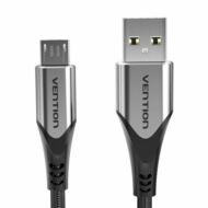 Cable USB 2.0 A to Micro USB Vention COAHG 3A 1,5m gray