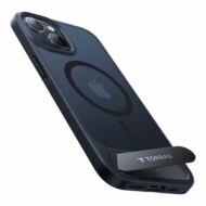Torras phone case Pstand for iPhone 15(black)
