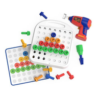 Learning Resources EI-4108 Design & Drill Patterns & Shapes készlet
