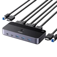 UGREEN CM664 2 az 1-ben HDMI 2.0 KVM switch, 4K 60 Hz