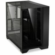 Számítógépház Lian Li O11 Vision  E-ATX Fekete Edzett üveg
