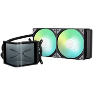 TRYX PANORAMA SE AIO CPU hűtő, ARGB - 240 mm, fekete