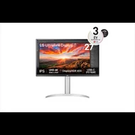 LG Monitor 27" - 27UP850K-W (IPS; 16:9; 4K 3840x2160; 5ms; 400cd; HDMIx2; DP; USB-C; HDR; Speaker, Pivot)