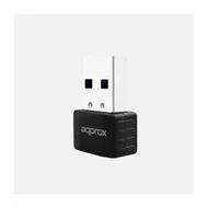 APPROX Hálózati Adapter - USB, nano, 300 Mbps Wireless N (802.11b/g/n)