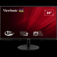 ViewSonic Monitor 23,8" - VA24E2-H (IPS, 16:9, 1920x1080, 144Hz, 1ms, 250cd/m2, D-sub, HDMI, VESA)