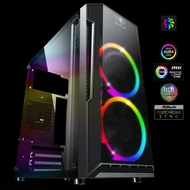 Spirit of Gamer Számítógépház - Deathmatch 3 RGB (fekete, ablakos, 2x12cm, ventilátor mATX, ITX, 1xUSB3.0, 2xUSB2.0)