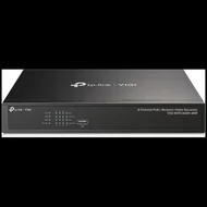 TP-link NVR rögzítő - NVR1008H-8MP (8 csatorna, 8 PoE+ port; H265+, 8MP, HDMI, VGA, 2xUSB, 1x Sata(max10TB), audio)