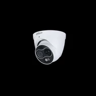 Dahua IP Turret hőkamera - TPC-DF1241-B2F2-S2 (256x192, 2mm / 4MP, 2mm, ICR, IR30m, IP67, WDR, audio, I/O, PoE)