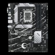 Asus Alaplap - Intel PRIME B760-PLUS s1700 (B760, 4xDDR5 7200+MHz, 4xSATA3, 2xM.2, HDMI+DP+VGA)