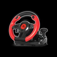 Spirit of Gamer Kormány - RACE WHEEL PRO 1 (kormány+pedálok, PC kompatibilis, fekete/piros)