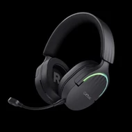 Trust Fejhallgató Vezeték nélküli - GXT491 Fayzo (Bluetooth; nagy-párnás; 3,5mm + USB-C; LED; mikrofon; fekete)
