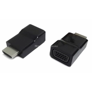 Adapter Gembird Cablexpert HDMI --> VGA adapter single port fekete