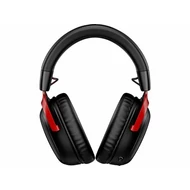 Fejhallgató HP HyperX Cloud III Wireless Gaming Headset Black/Red