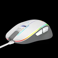 Egér Meetion MT-GM23 gaming White+Gray