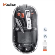 Egér Meetion BTM005 2,4G+Bluetooth black