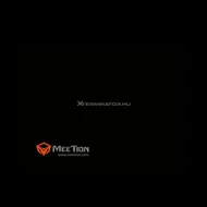 Egérpad Meetion MT-PD005 gamer fekete