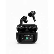 Fülhallgató Gembird BT TWS in-ears with LCD display and Active Noise Cancelling Black