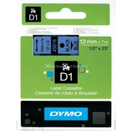 DYMO címke LM D1 alap 12mm fekete betű / kék alap