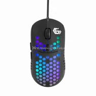Egér Gembird RX400 RGB Gaming Mouse Black