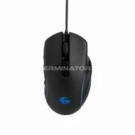 Egér Gembird RX500 RGB Gaming Mouse Black