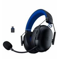 Fejhallgató Razer BlackShark V3 X Hyperspeed Wireless Bluetooth Headset for PlayStation Black/Blue