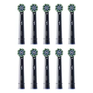 Fogkefefej Oral-B Sonic toothbrush head 10x Cross Black 10-Pack