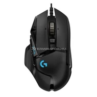 Egér Logitech G502 Hero Gaming Mouse Black