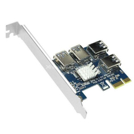 Splitter PCI-E x1 to 4xUSB 3.0  OEM