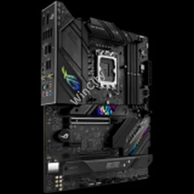 ASUS ROG STRIX B760-F GAMING WIFI LGA1700 ATX gaming MB - Intel B760 4xDIMM DDR5 3xM.2 4xSATA PCIe 5.0 2.5Gb Ethernet WiFi 6E + Bluetooth 1xDisplayPort 1xHDMI with Aura Sync support